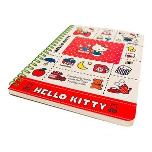 Hello Kitty | Office | Hello Kitty Notebook Spiral Memo Writing Pad Set ...